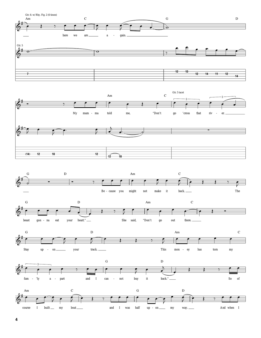 Whose Chariot? Whose Chariot? Acoustic Guitar scores gallery preview page 4