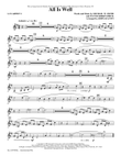 All Is Well - A Clarinet 1