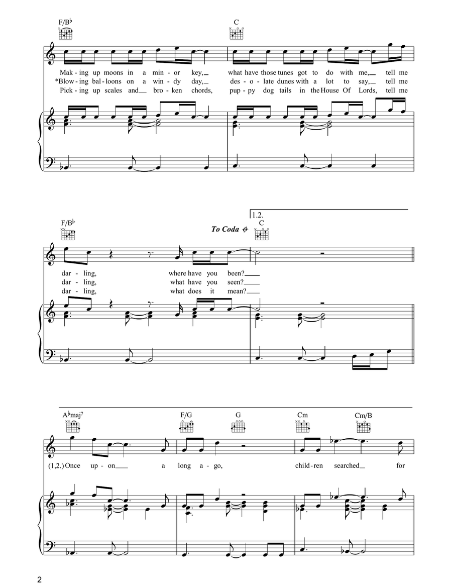 Once Upon A Long Ago... Acoustic Guitar scores gallery preview page 2