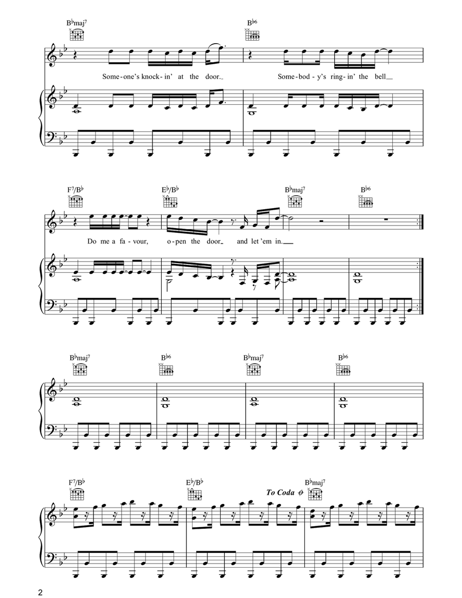 Let 'Em In Let 'Em In Acoustic Guitar scores gallery preview page 2
