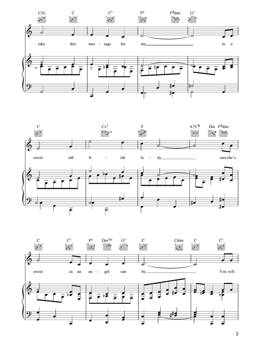If You Ever Go To Ireland Acoustic Guitar scores gallery preview page 3