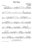 Don't Stop - Trombone