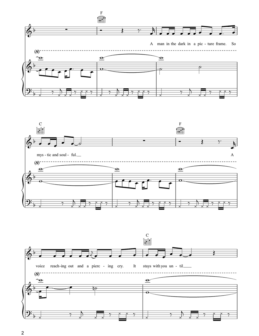 Vienna Vienna Piano, Vocal, Guitar scores gallery preview page 2