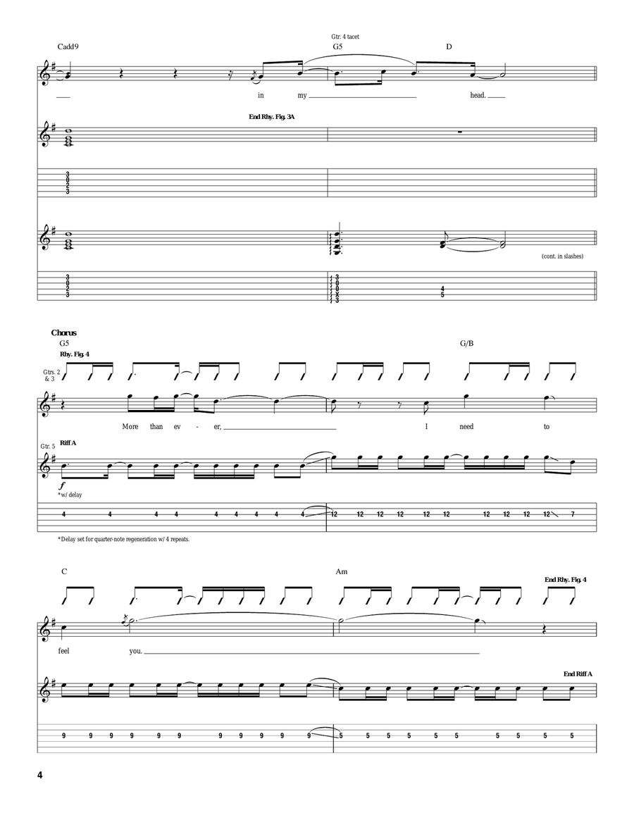 Waiting Game Waiting Game Acoustic Guitar scores gallery preview page 4