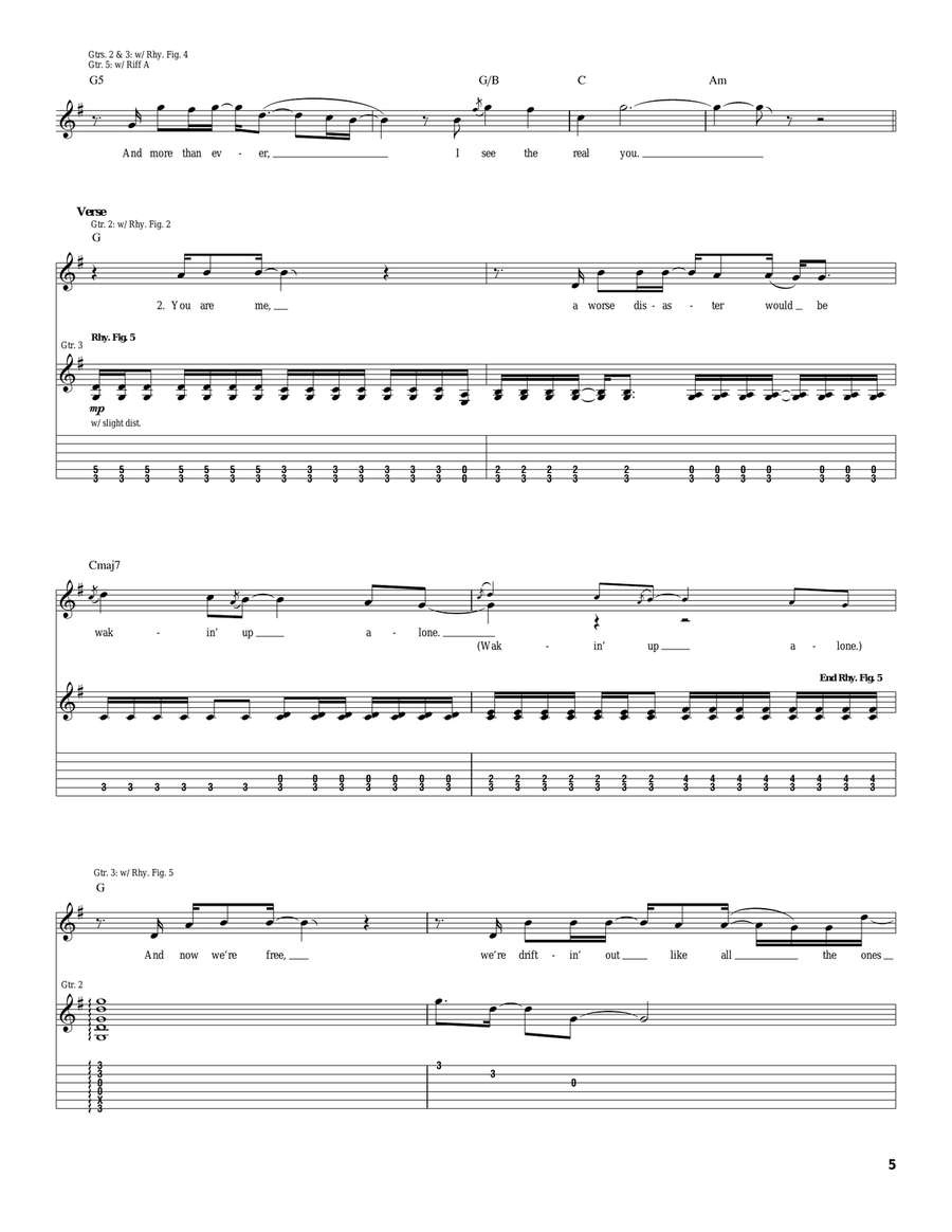 Waiting Game Waiting Game Acoustic Guitar scores gallery preview page 5