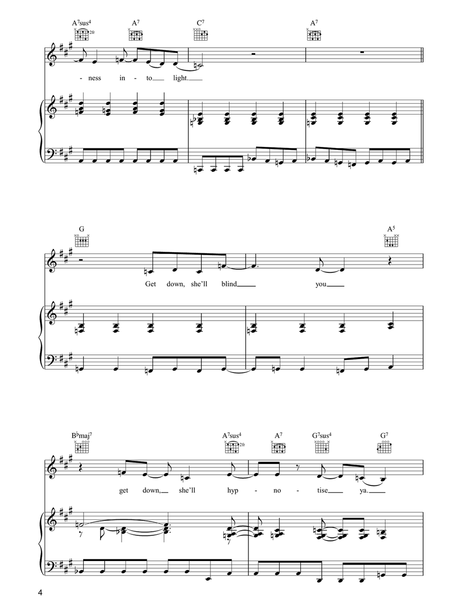 Ice Cold Cube Ice Cold Cube Piano, Vocal, Guitar scores gallery preview page 4