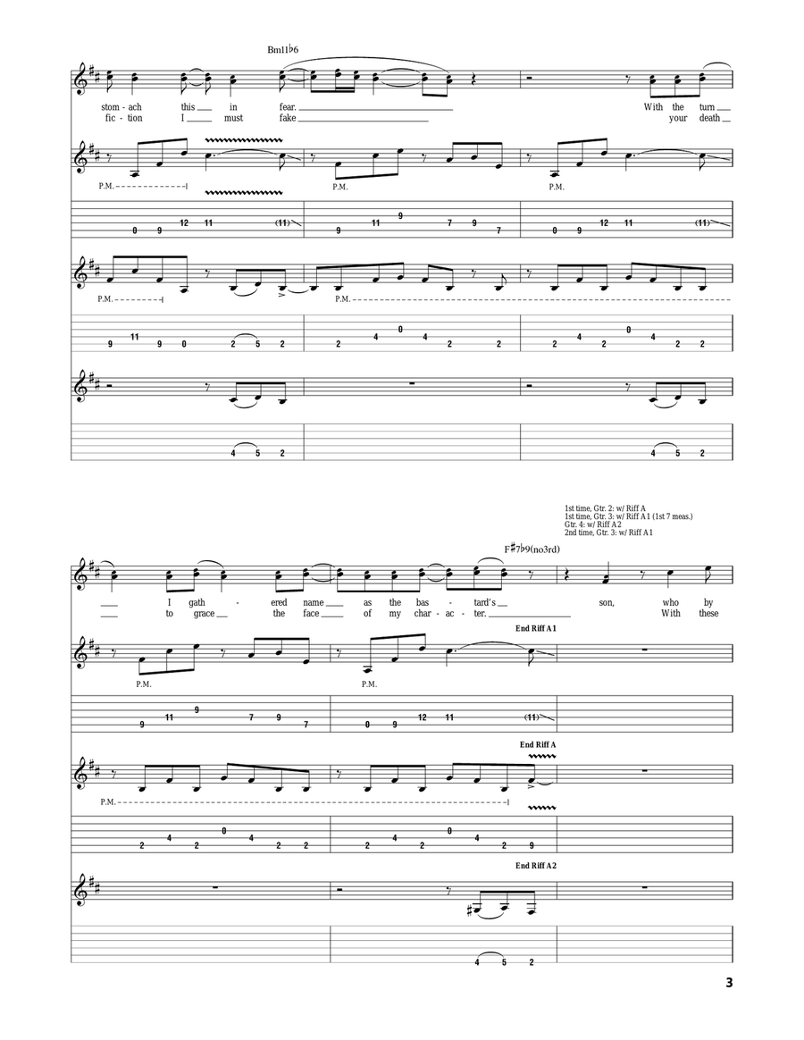 Apollo I: The Writing Writer Acoustic Guitar scores gallery preview page 3