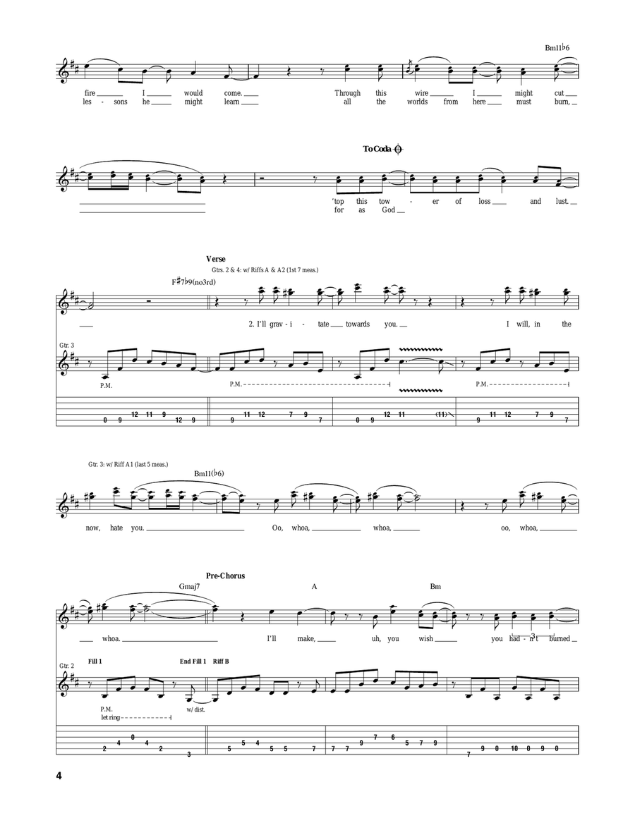 Apollo I: The Writing Writer Acoustic Guitar scores gallery preview page 4