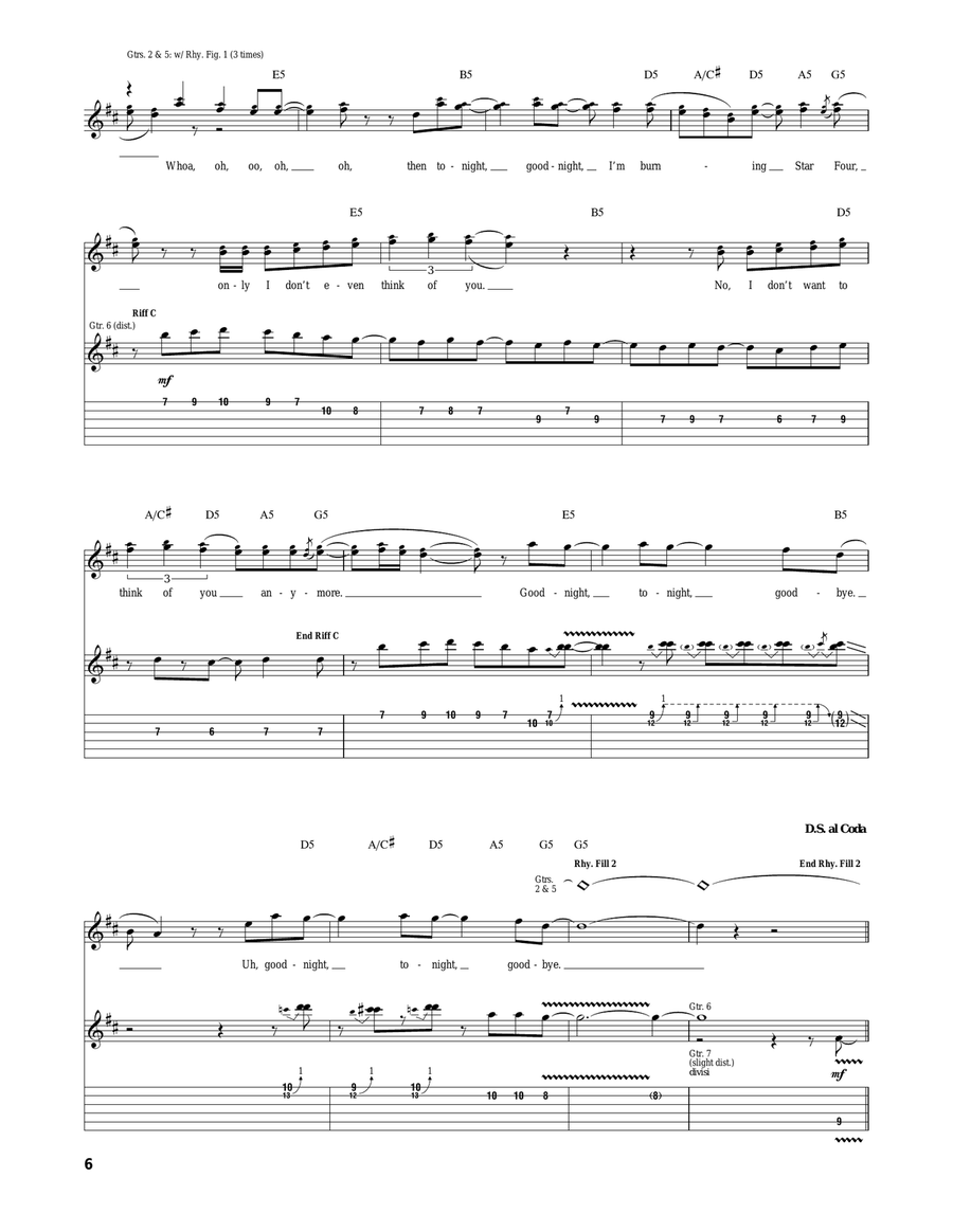 Apollo I: The Writing Writer Acoustic Guitar scores gallery preview page 6