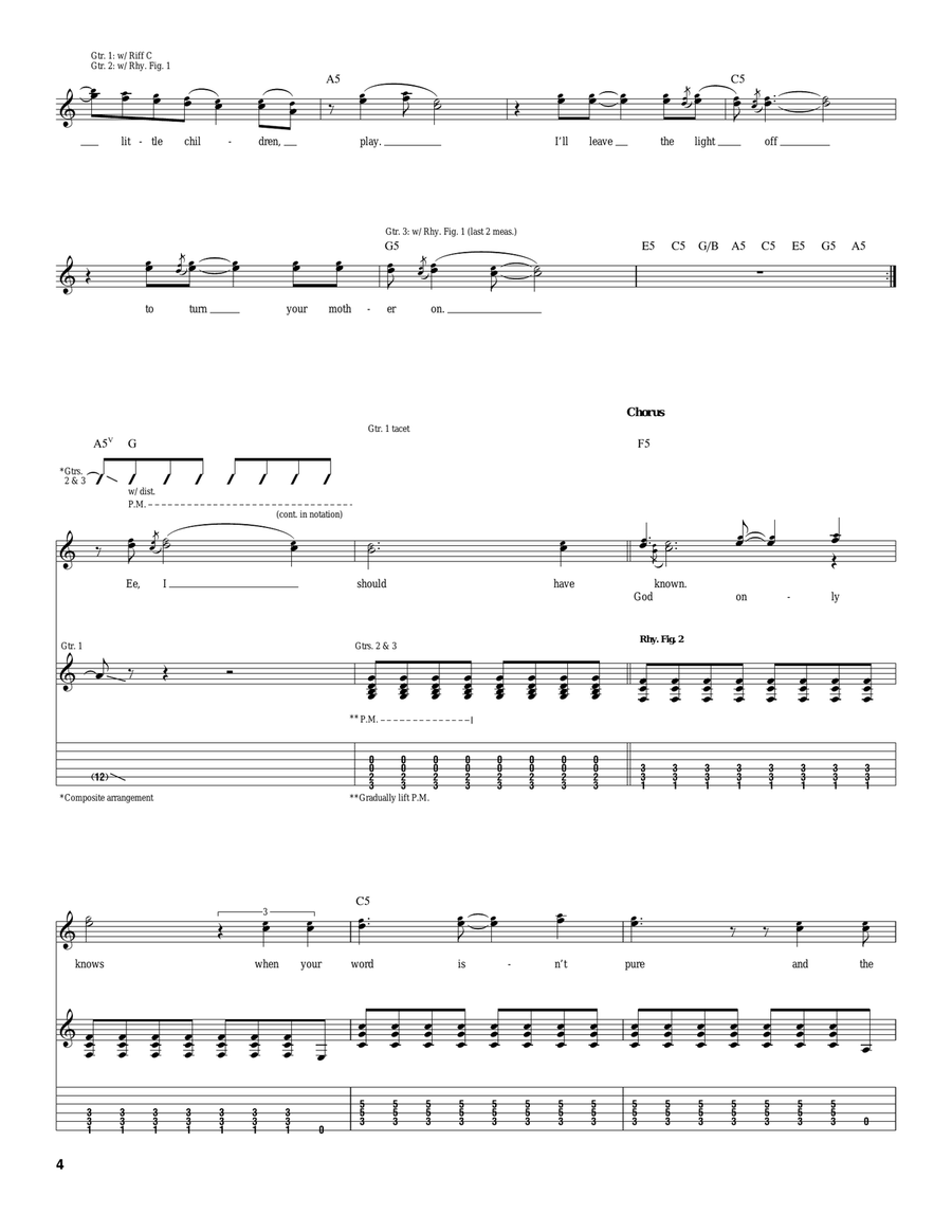 Mother May I Mother May I Acoustic Guitar scores gallery preview page 4