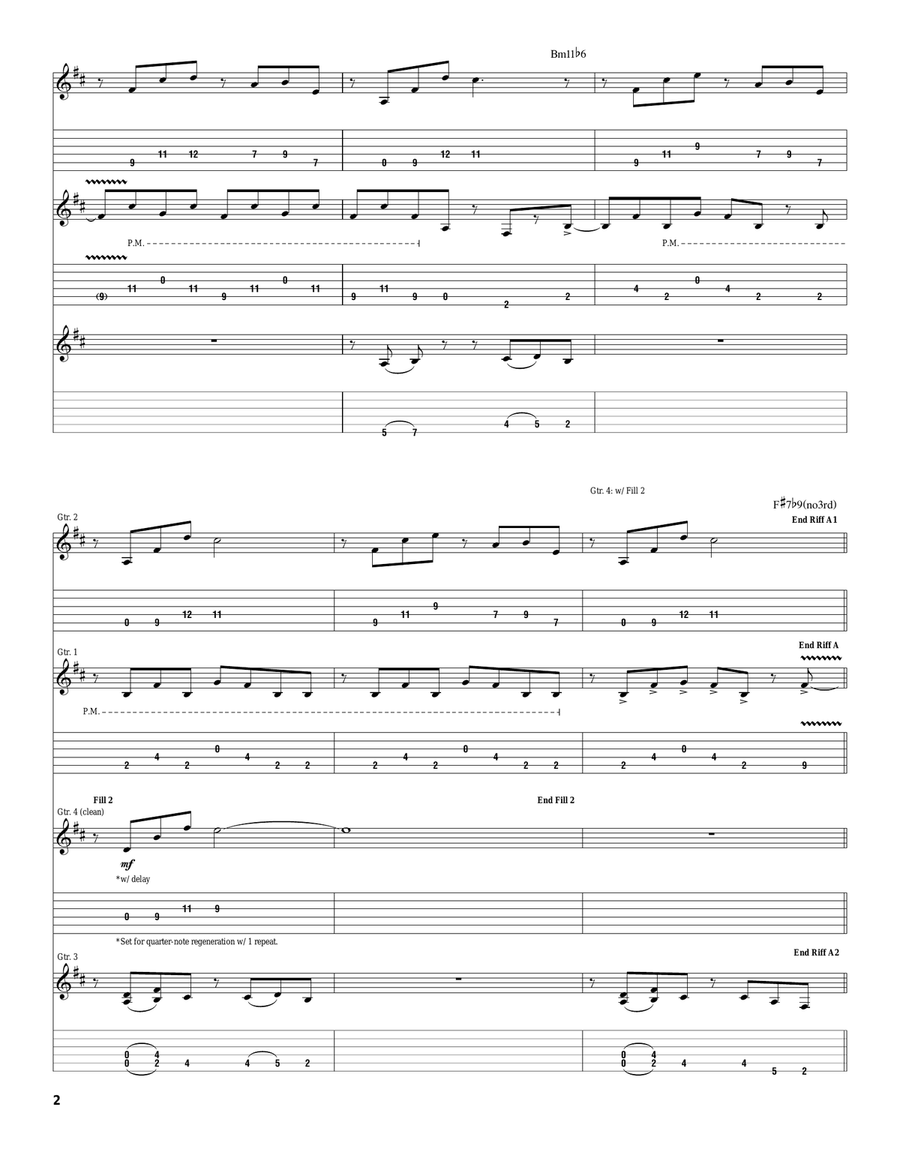 Willing Well III: Apollo II: The Telling Truth Acoustic Guitar scores gallery preview page 2