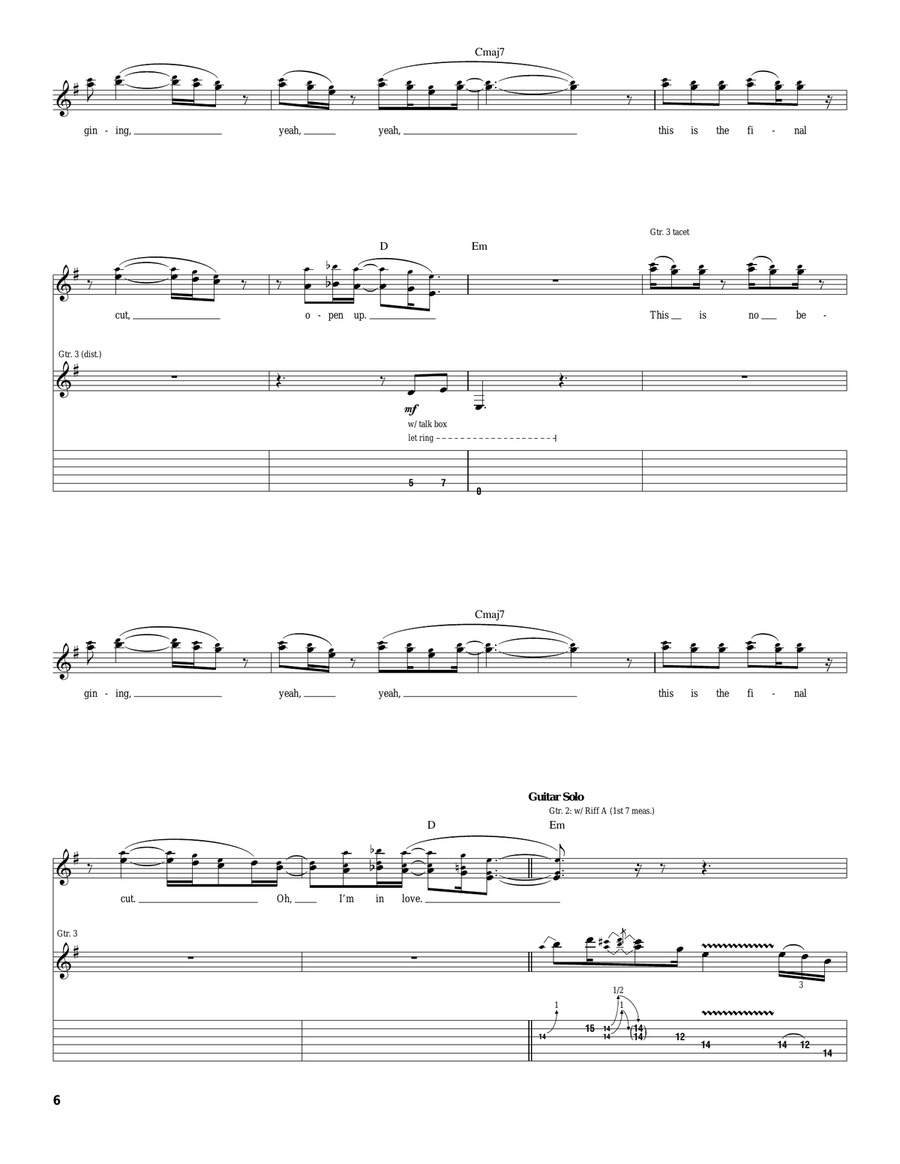 Willing Well IV: The Final Cut Acoustic Guitar scores gallery preview page 6