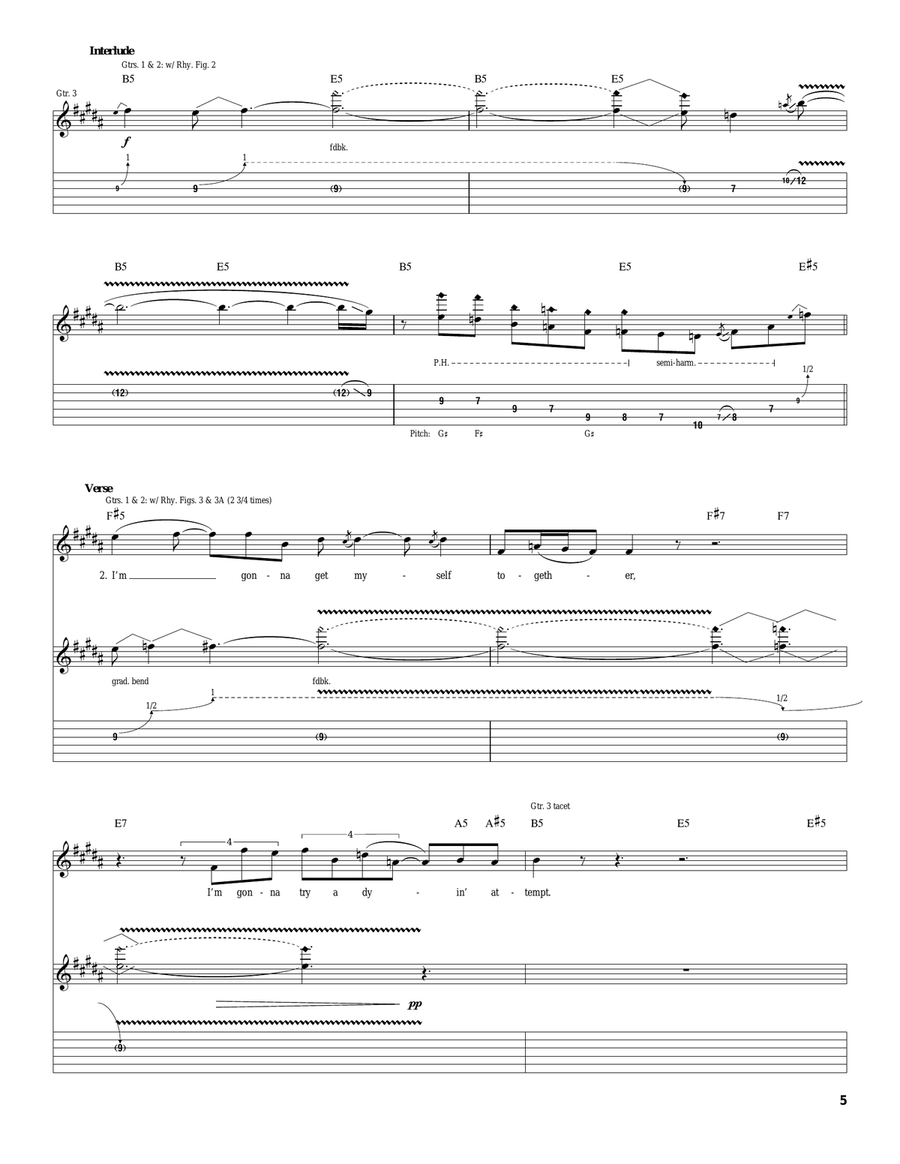 Ain't No Good Life Ain't No Good Life Acoustic Guitar scores gallery preview page 5