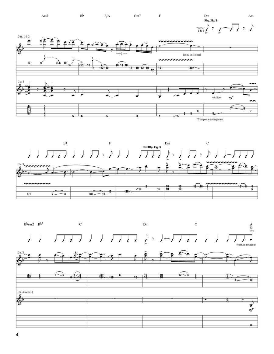 I Never Dreamed I Never Dreamed Acoustic Guitar scores gallery preview page 4