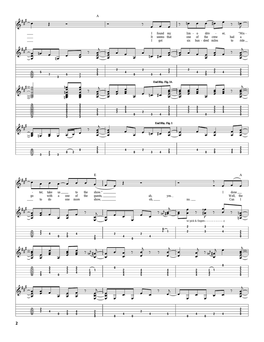 What's Your Name What's Your Name Acoustic Guitar scores gallery preview page 2