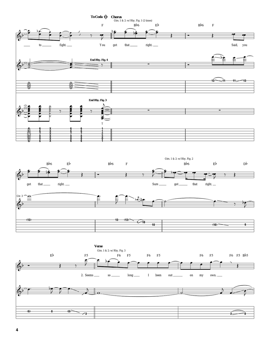 You Got That Right You Got That Right Acoustic Guitar scores gallery preview page 4
