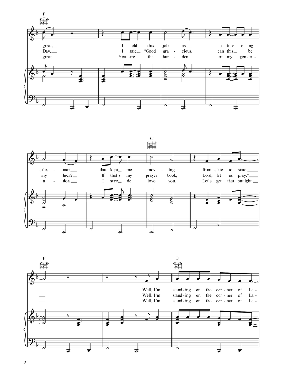 That Was Your Mother That Was Your Mother Piano, Vocal, Guitar scores gallery preview page 2