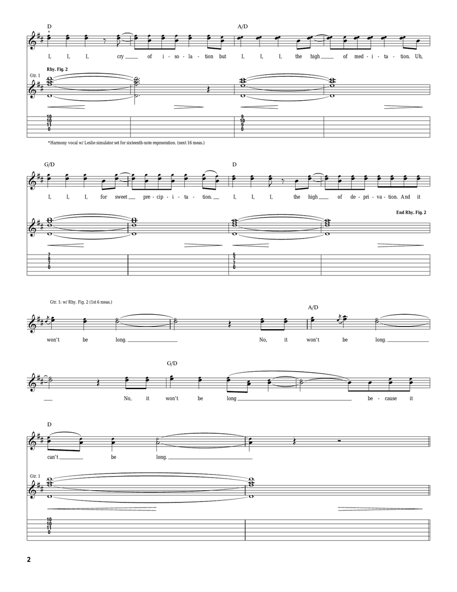 Animal Bar Animal Bar Acoustic Guitar scores gallery preview page 2