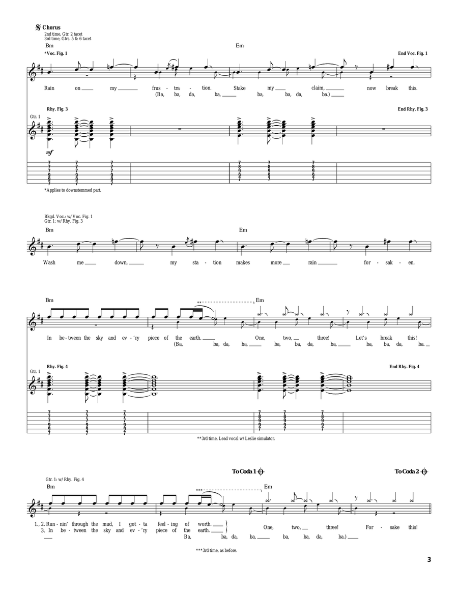 Animal Bar Animal Bar Acoustic Guitar scores gallery preview page 3