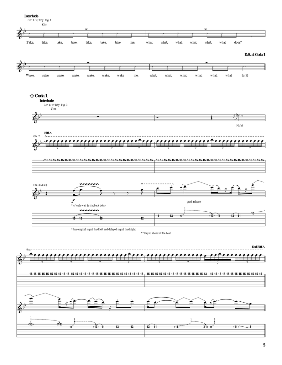 Charlie Charlie Acoustic Guitar scores gallery preview page 5