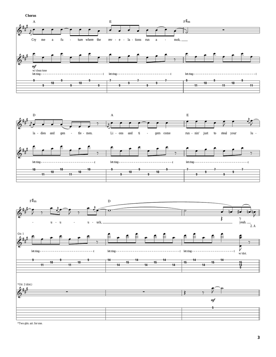 Especially In Michigan Especially In Michigan Acoustic Guitar scores gallery preview page 3