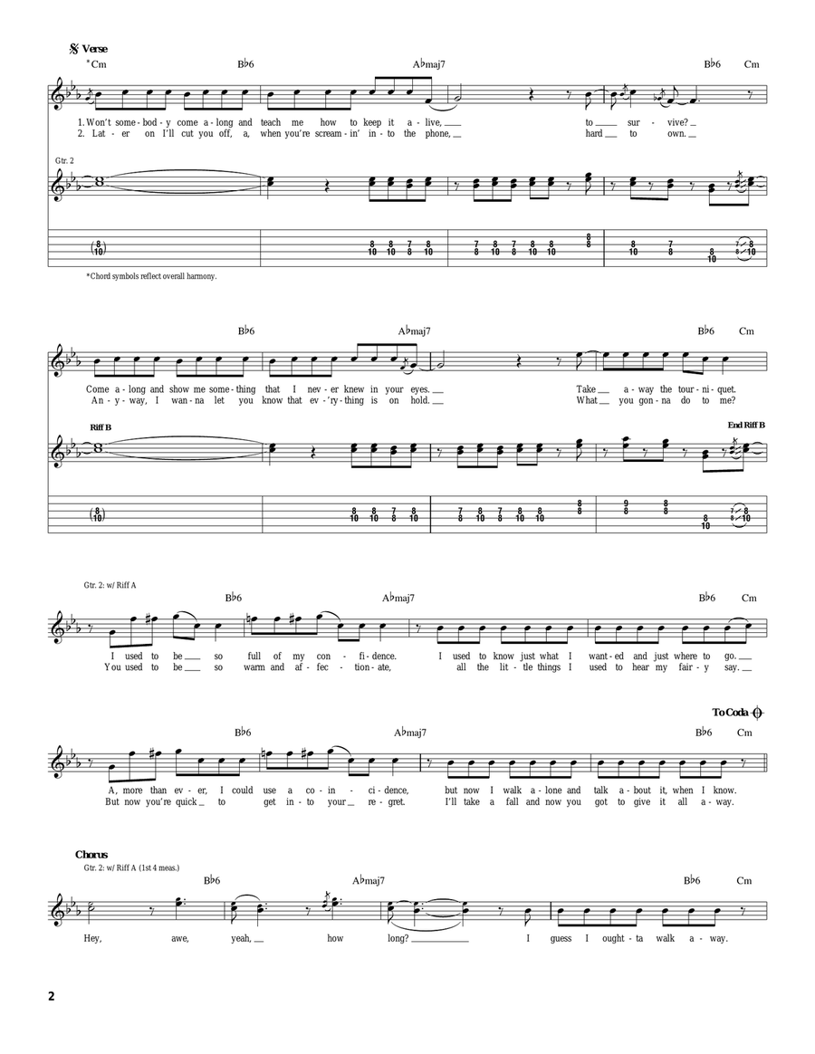 Hey Hey Acoustic Guitar scores gallery preview page 2