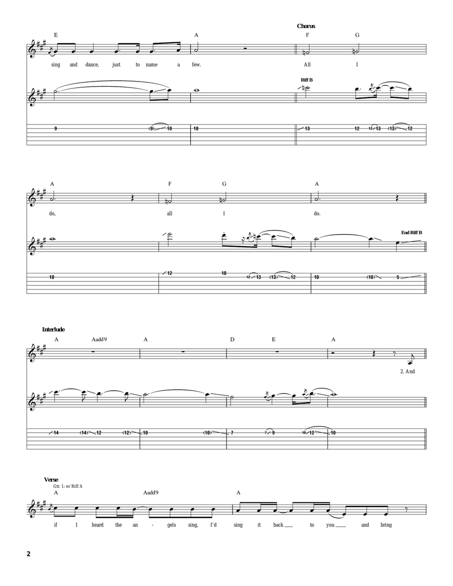 If If Acoustic Guitar scores gallery preview page 2