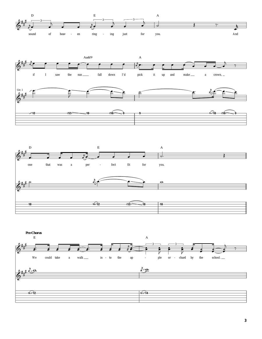 If If Acoustic Guitar scores gallery preview page 3