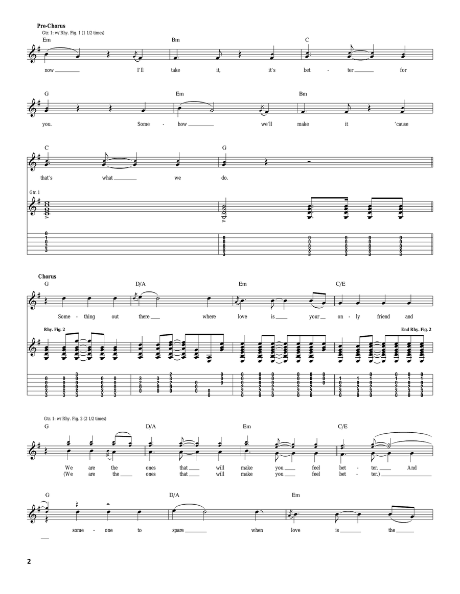 Make You Feel Better Acoustic Guitar scores gallery preview page 2