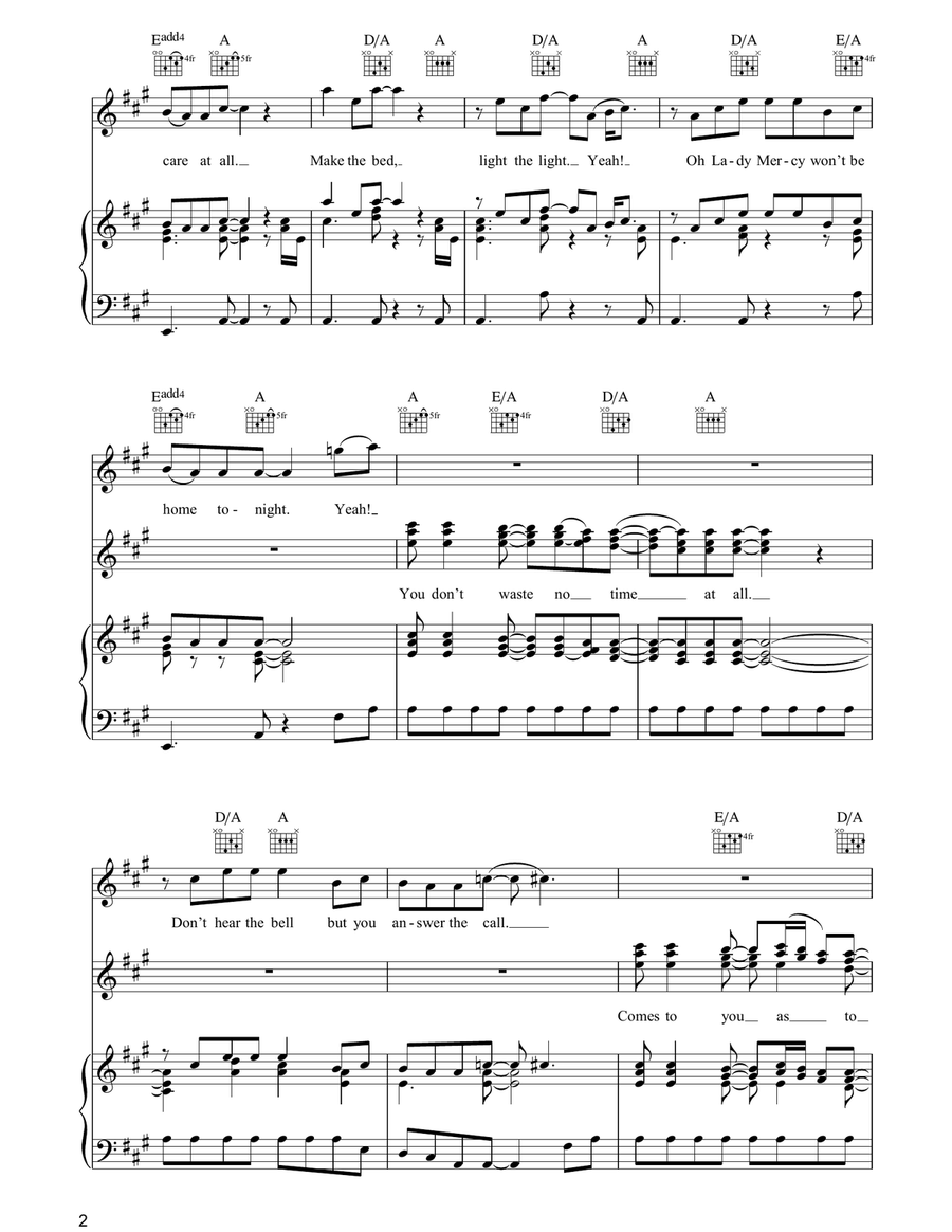 Hammer To Fall Hammer To Fall Guitar scores gallery preview page 2