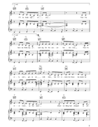 Sunset Borderline Piano, Vocal, Guitar scores gallery preview page 3