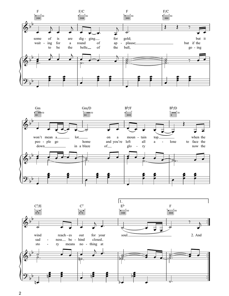 Superman Superman Piano, Vocal, Guitar scores gallery preview page 2