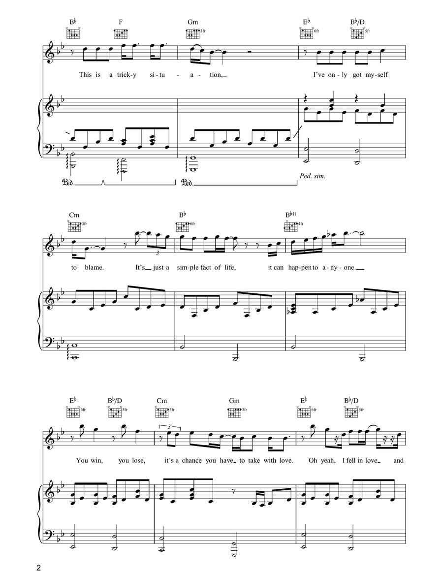 It's A Hard Life It's A Hard Life Piano, Vocal, Guitar scores gallery preview page 2