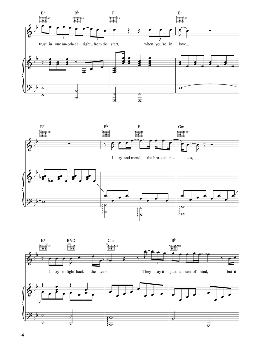 It's A Hard Life It's A Hard Life Piano, Vocal, Guitar scores gallery preview page 4