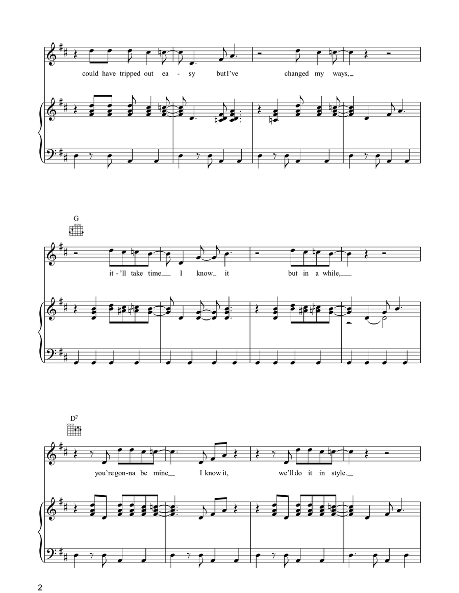 Sunshine Superman Sunshine Superman Piano, Vocal, Guitar scores gallery preview page 2