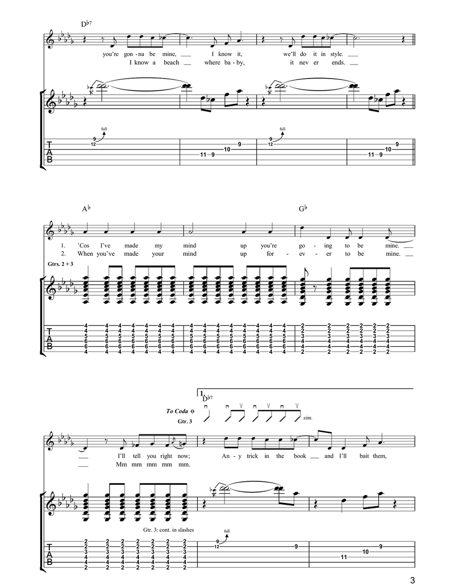 Sunshine Superman Sunshine Superman Acoustic Guitar scores gallery preview page 3