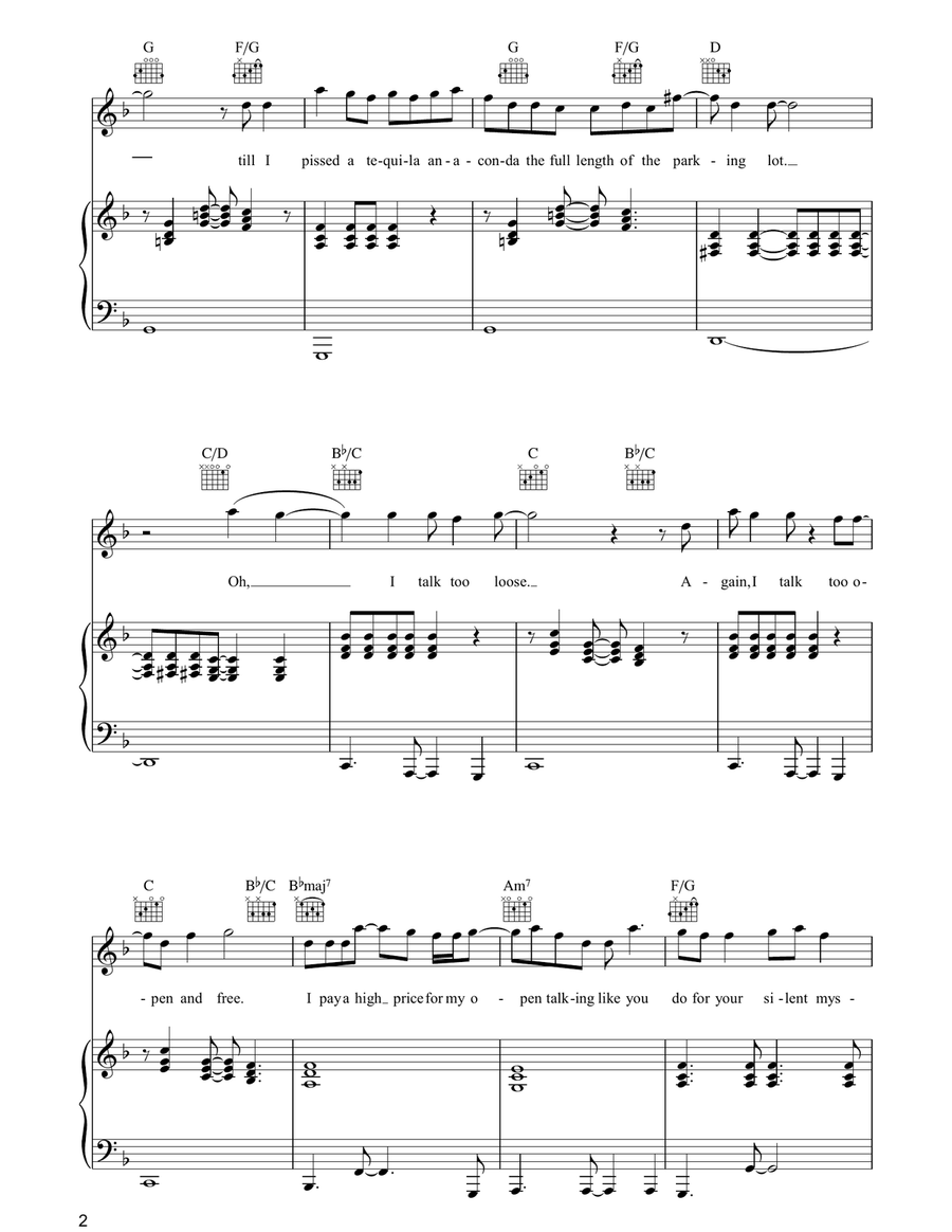 Talk To Me Acoustic Guitar scores gallery preview page 2