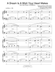 A Dream Is A Wish Your Heart Makes (from Cinderella) (arr. Phillip Keveren)