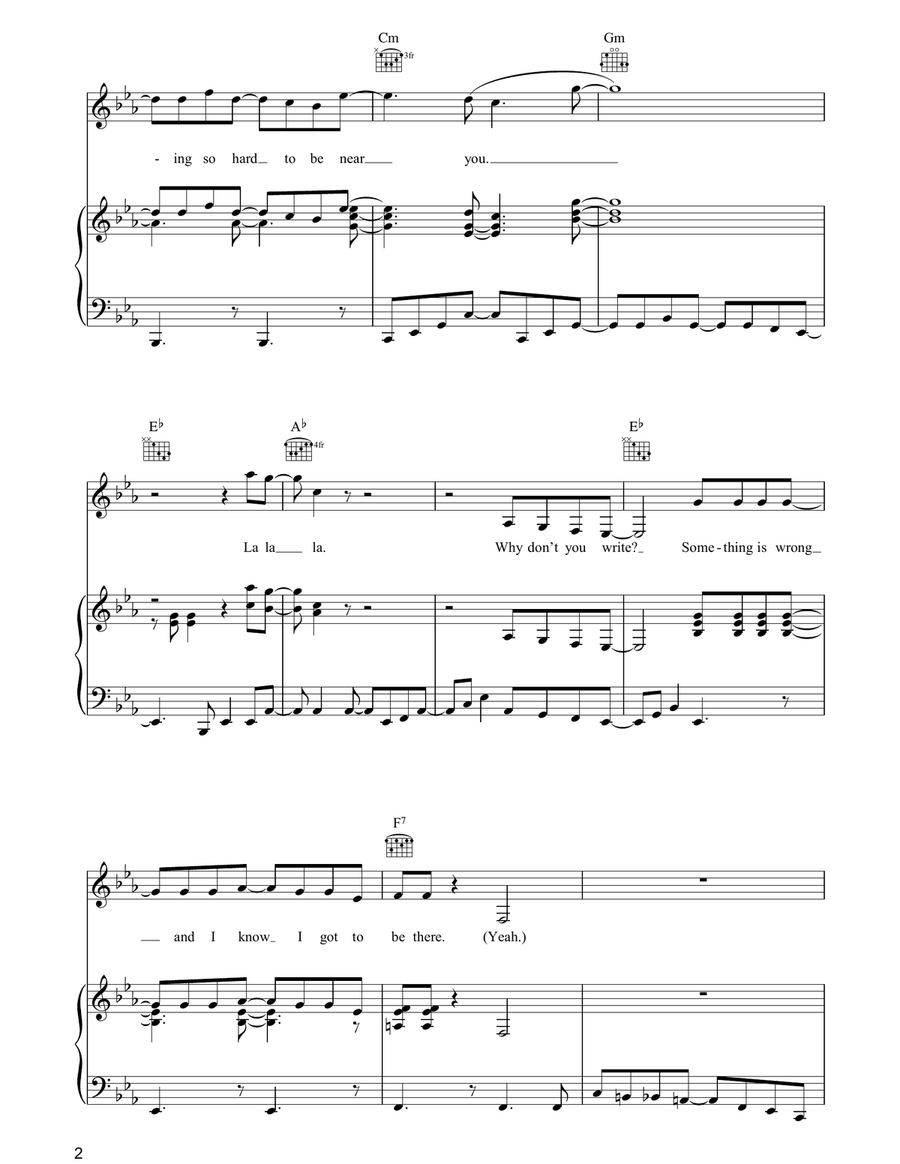 Why Don't You Write Me Why Don't You Write Me Piano, Vocal, Guitar scores gallery preview page 2