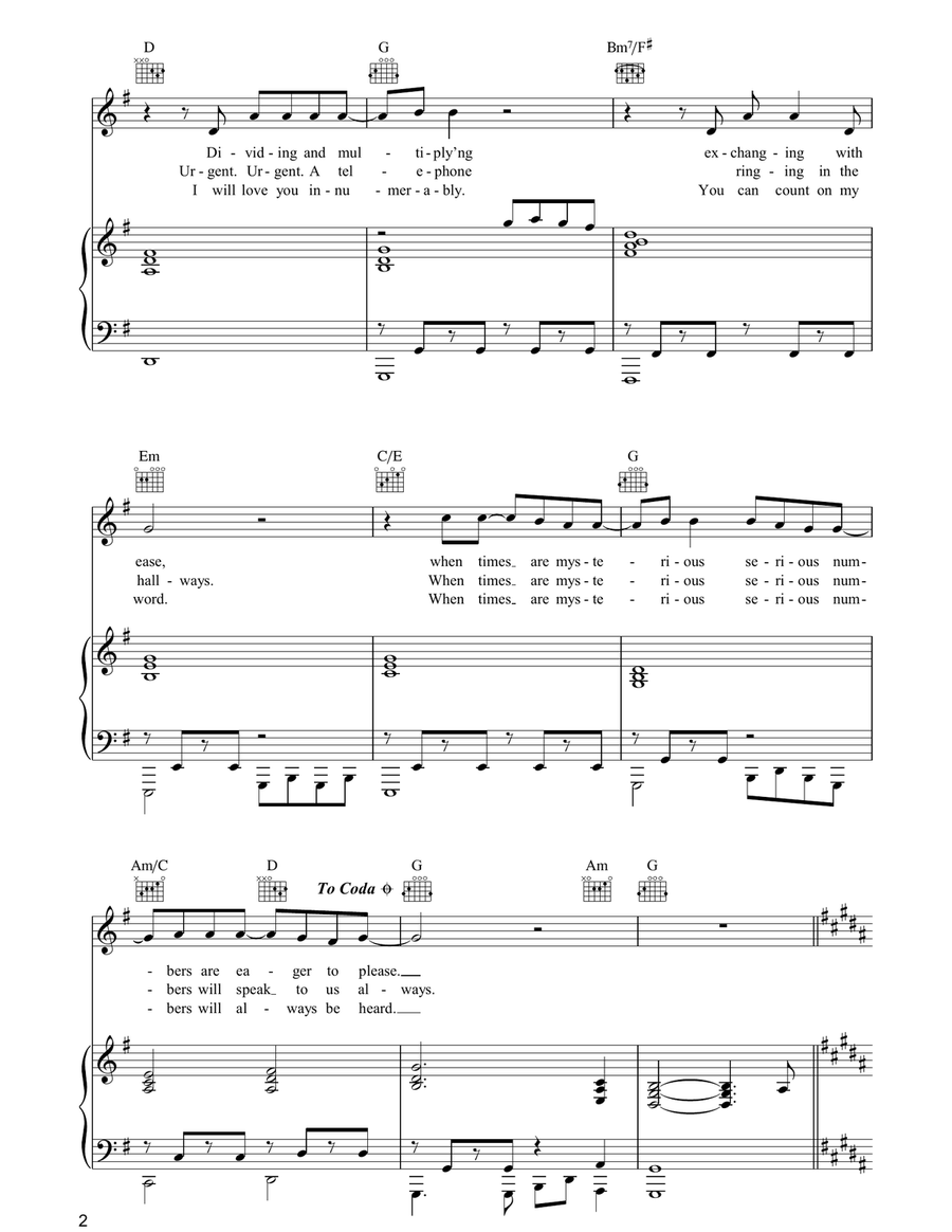 When Numbers Get Serious When Numbers Get Serious Acoustic Guitar scores gallery preview page 2