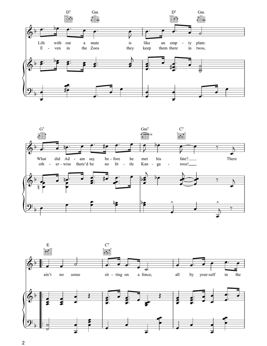 All By Yourself In The Moonlight Acoustic Guitar scores gallery preview page 2