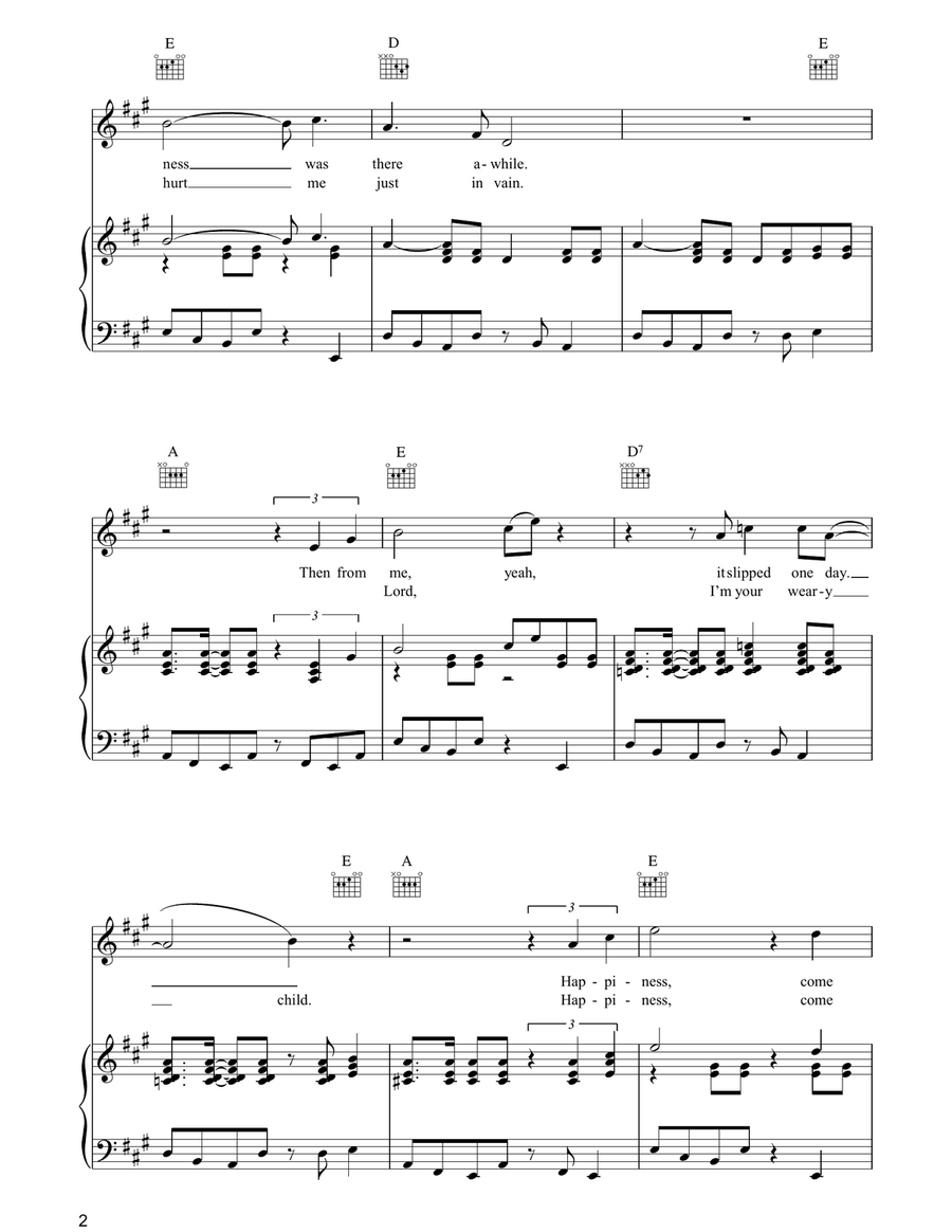 I'm Hurting Inside I'm Hurting Inside Guitar scores gallery preview page 2