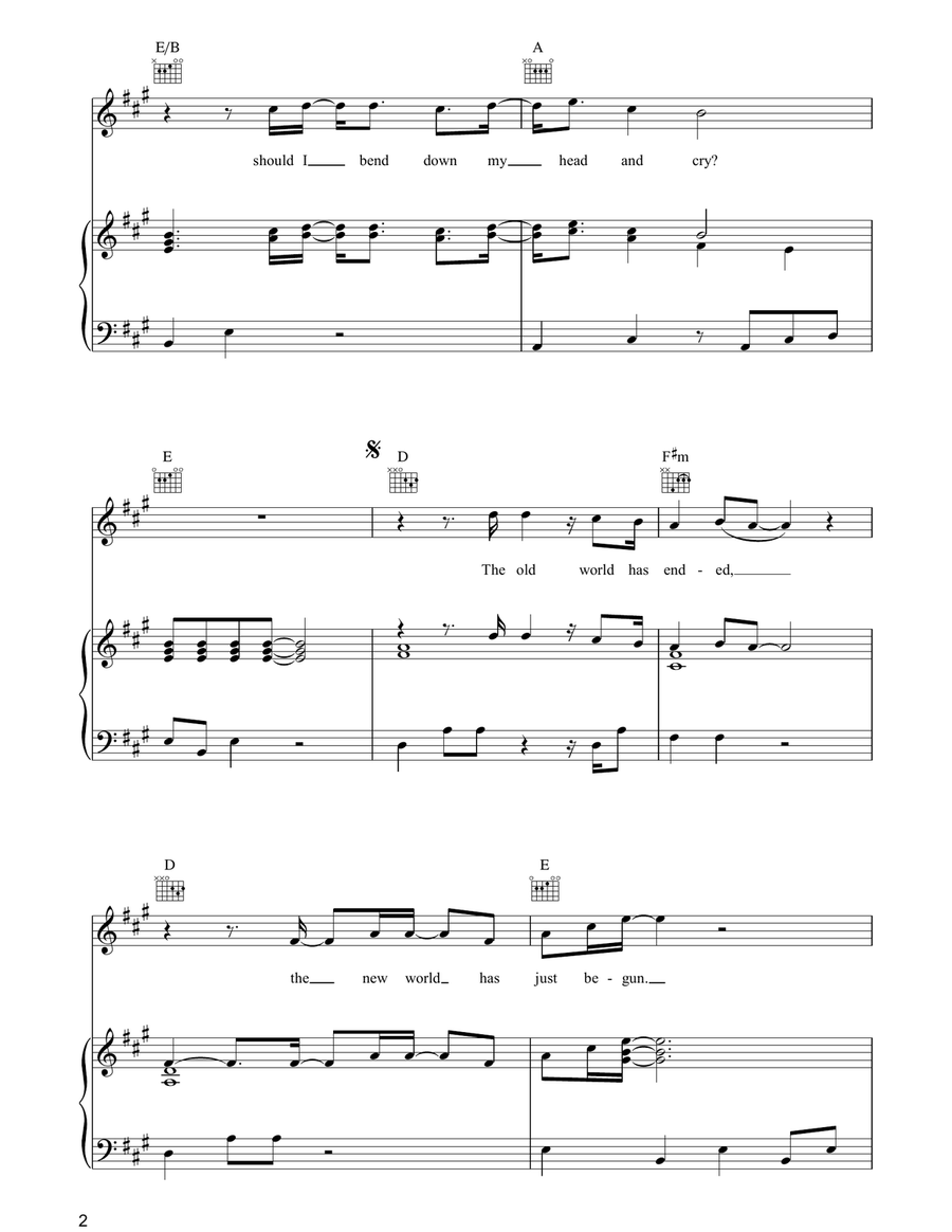 Why Should I Guitar scores gallery preview page 2