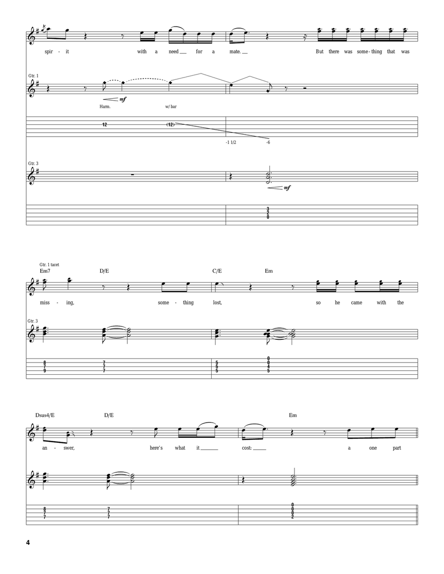 Women Women Acoustic Guitar scores gallery preview page 4