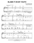 Blame It On My Youth (arr. Phillip Keveren)
