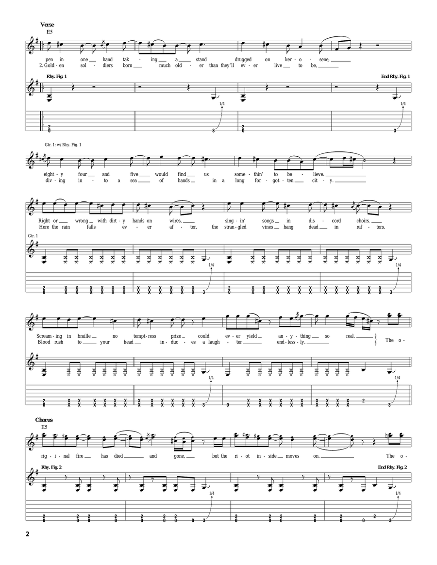 Original Fire Original Fire Acoustic Guitar scores gallery preview page 2