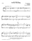 In The Morning - Piano