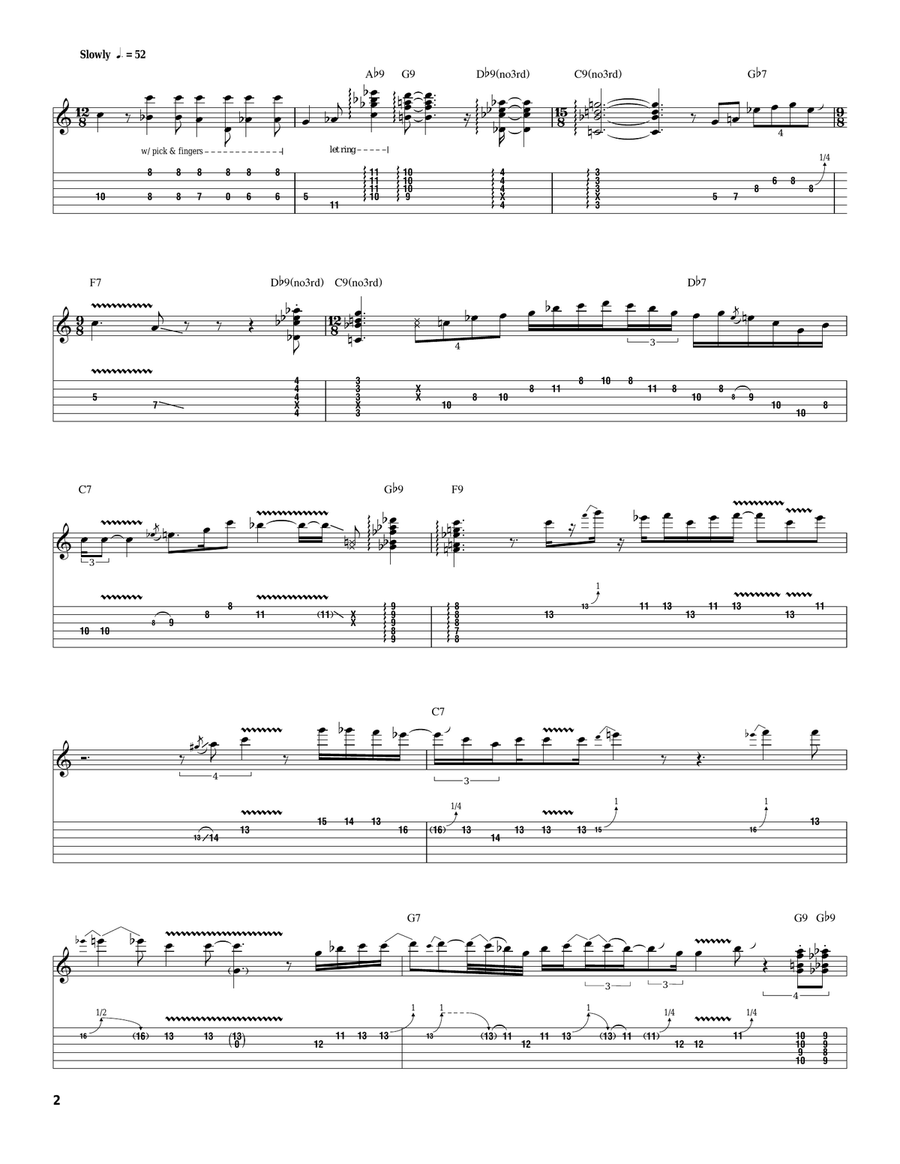 (They Call It) Stormy Monday (Stormy Monday Blues) Acoustic Guitar scores gallery preview page 2