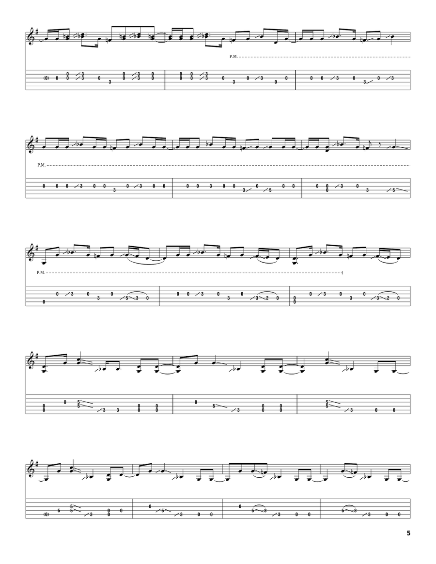 Rollin' And Tumblin' Rollin' And Tumblin' Acoustic Guitar scores gallery preview page 5