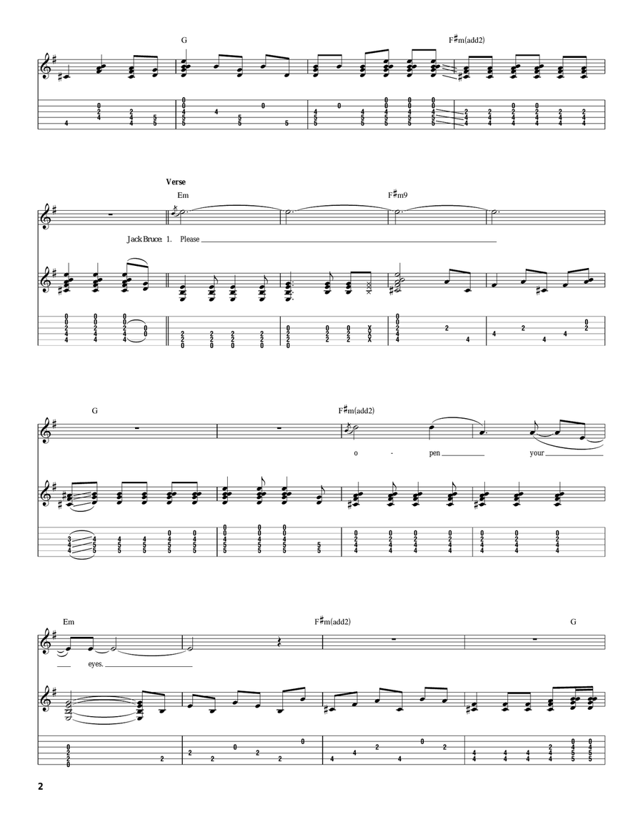 We're Going Wrong We're Going Wrong Acoustic Guitar scores gallery preview page 2